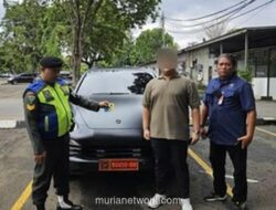 Porsche Cayenne Pakai Plat Palsu Kemhan, Sopir Bukan Pegawai Negara