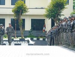 446 Personel Brimob Kembali dari Papua, 41 Diantaranya Dianugerahi Pin Emas Kapolri