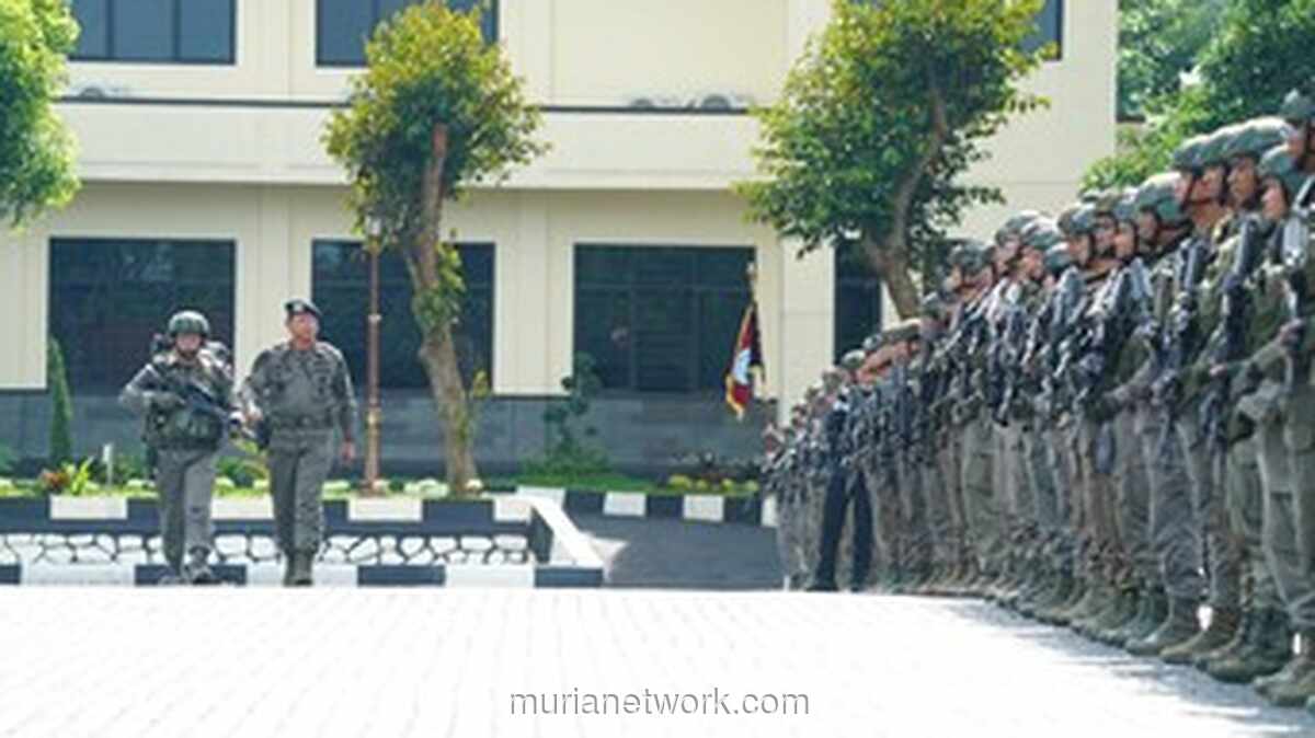 446 Personel Brimob Kembali dari Papua, 41 Diantaranya Dianugerahi Pin Emas Kapolri