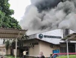 Pabrik Herbal di Gunung Putri Ludes Dilahap Api, Lima Unit Damkar Dikerahkan