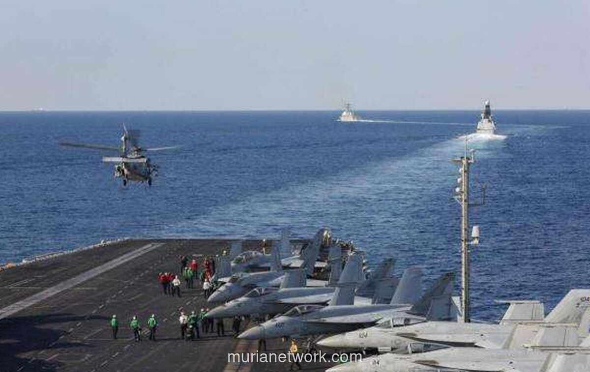 Armada AS Berlabuh di Timur Tengah, Sinyal Keras untuk Iran di Tengah Gelombang Protes