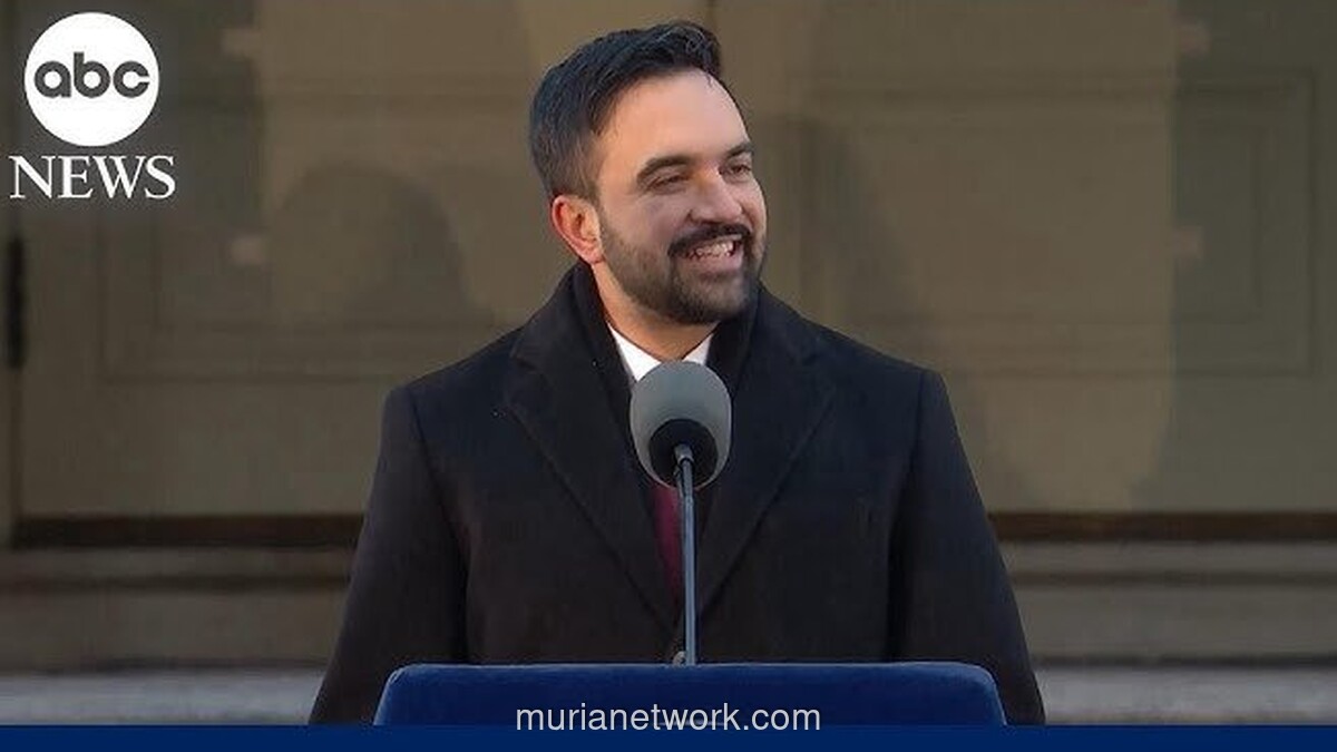 Zohran Mamdani Buka Masa Jabatan dengan Salam Khusus untuk Warga Palestina New York