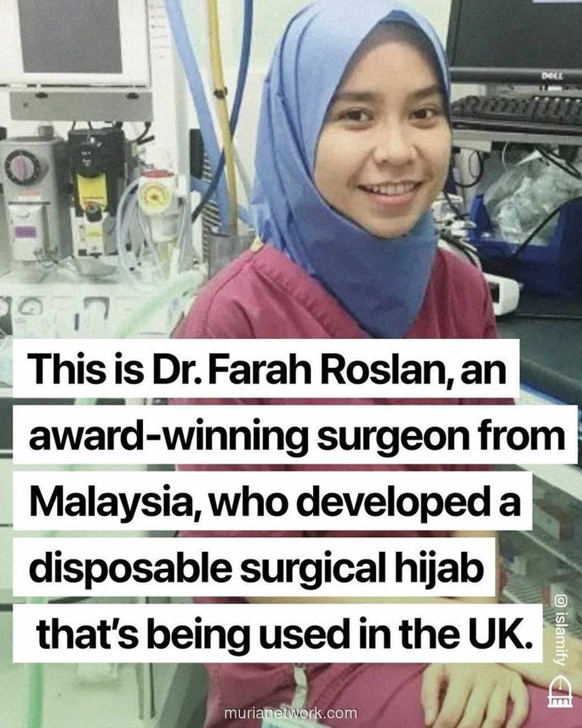 Dari Penolakan di Ruang Operasi, Lahir Hijab Bedah Pertama di Dunia