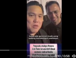 Erick Thohir Buka Suara, Bela Raffi Ahmad yang Dituding Cuci Uang
