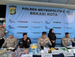 Polisi Bekasi Amankan Sabu dan Senjata Rakitan dari Residivis