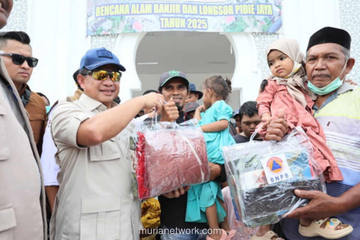 Tito Karnavian Serahkan Bantuan Langsung dan Tinjau Pemulihan Pidie Jaya