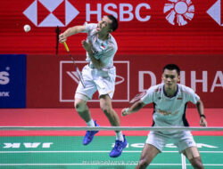 Duel Sengit di Istora: Fajar/Fikri Taklukkan Leo/Bagas dalam Tiga Gim