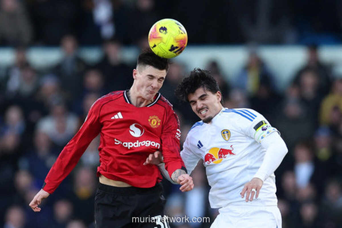 Struijk Cetak Assist, Leeds dan MU Berbagi Poin di Elland Road