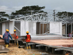 Huntara Aceh Tamiang Capai 75 Persen, Siap Huni 336 Warga Terdampak