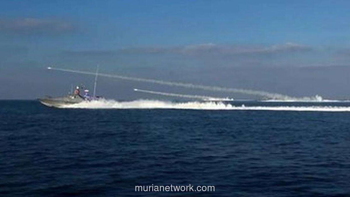 Iran Gelar Latihan Tembak Langsung di Selat Hormuz di Tengah Ketegangan dengan AS