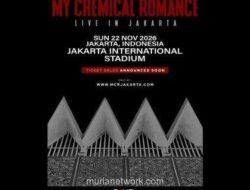 Penjualan Tiket My Chemical Romance di Jakarta Mendadak Ditunda, Promotor Minta Maaf