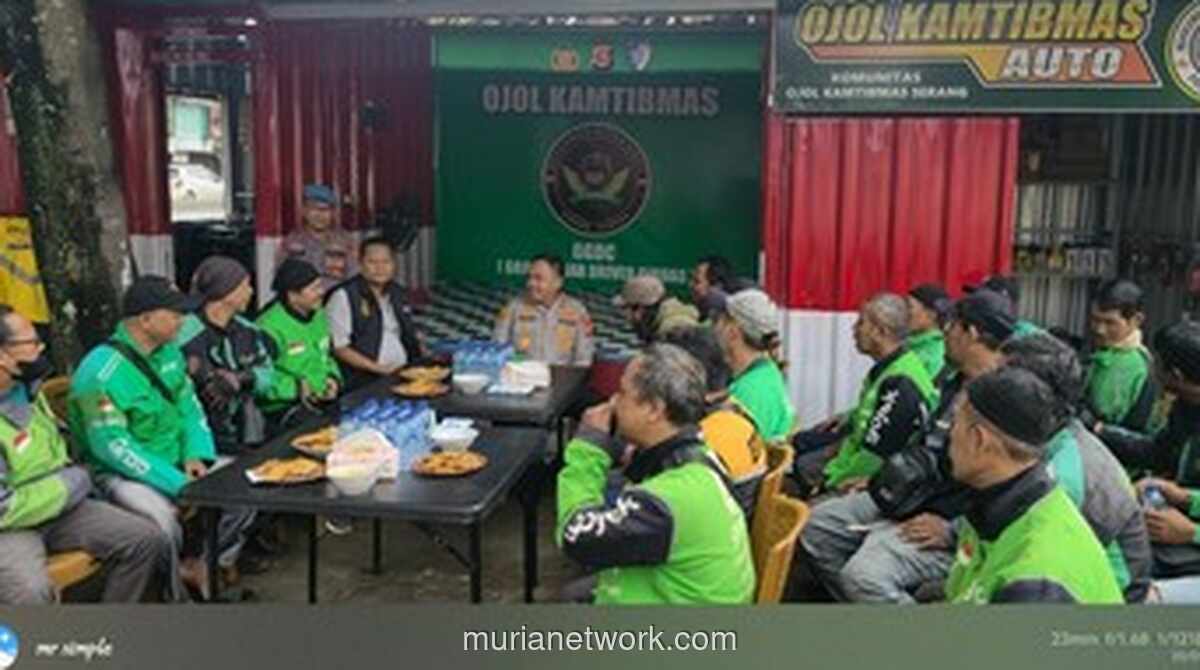 Kapolres Serang Gandeng Ojol Jadi Mata dan Telinga di Lapangan