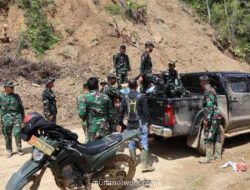 TNI Terobos Medan Terjal Gayo Lues, Bawa Bantuan dan Harapan