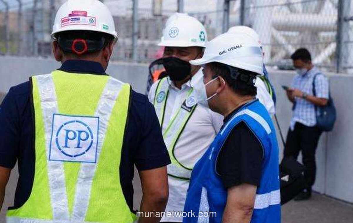 PTPP Siap Lepas Saham Treasuri, Bidik Kontrak Rp23,5 Triliun di 2026