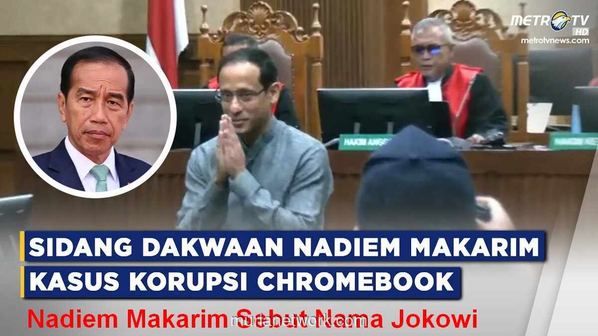 Nadiem Buka Suara di Sidang Tipikor: Dari Gojek ke Jokowi, Sampai Skandal Chromebook