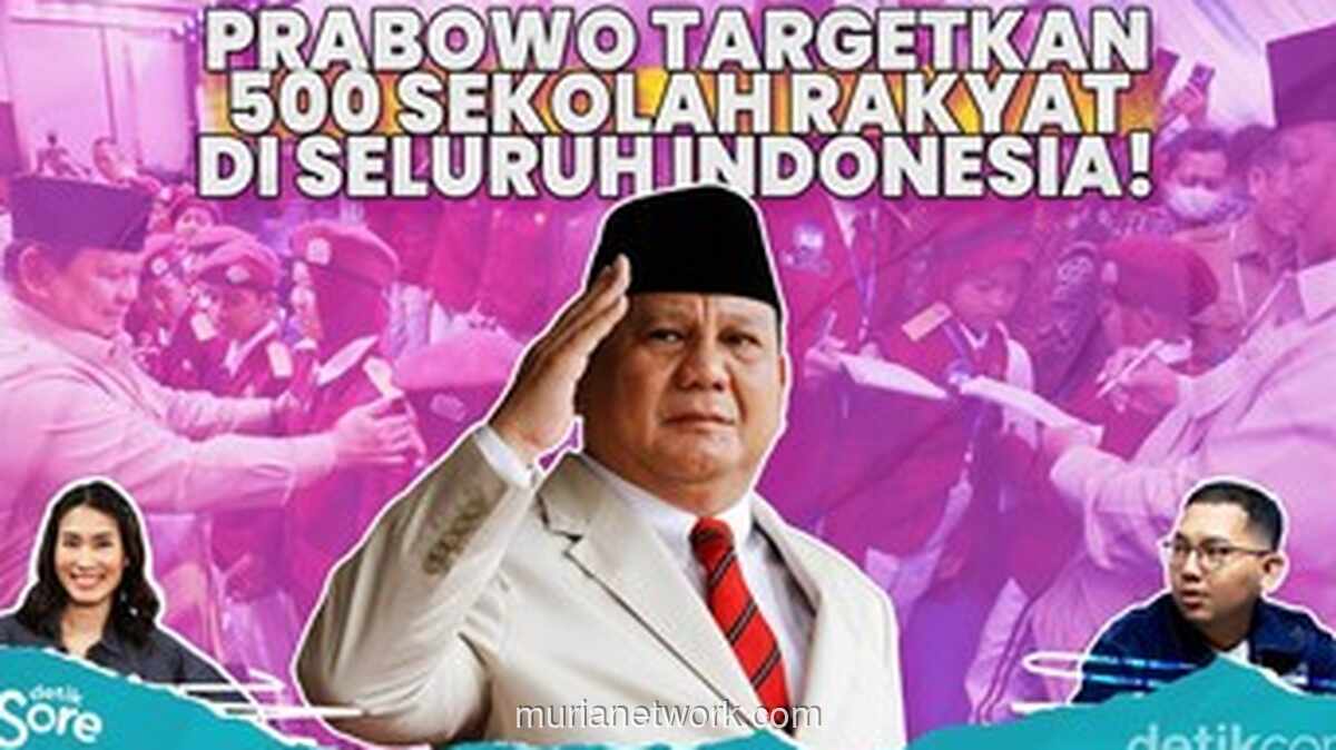 Prabowo Luncurkan Sekolah Rakyat, Rekrut Murid dengan Sistem Jemput Bola