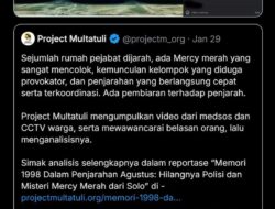 Detektif Digital Ungkap Misteri Mercy Merah dan Penjarahan Terkoordinasi Agustus Lalu