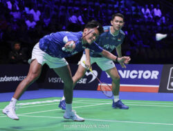 Fajar/Fikri Tahan Amukan Taiwan, Melaju ke Perempat Final Malaysia Open