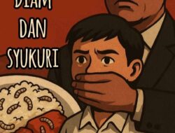 Belatung di Piring Sekolah: Saat Negara Alergi Kritik, Rakyat Hanya Bisa Bersyukur