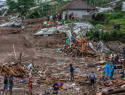 Longsor Cisarua Tewaskan 10 Orang, 82 Masih Dinyatakan Hilang