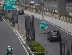 Akhirnya, Tiang Monorel Mangkrak di Rasuna Said Mulai Dibongkar