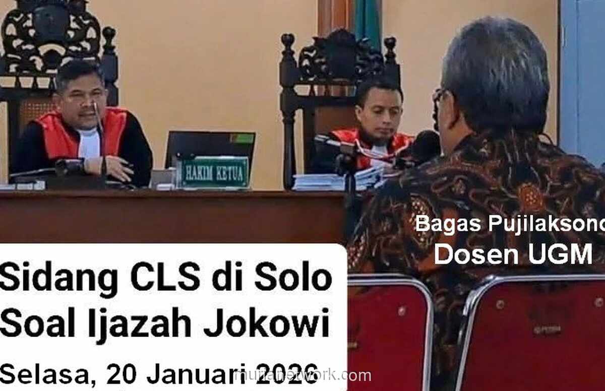 Saksi UGM Tegaskan: Wajah di Ijazah Jokowi Bukan Orang yang Saya Salami