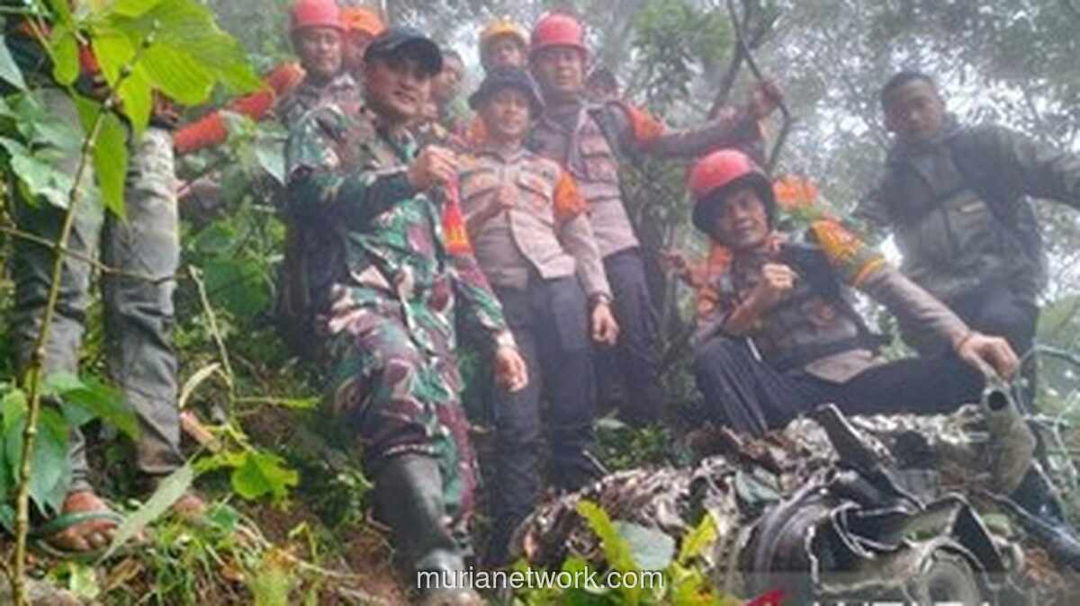 Tim SAR Bertahan di Puncak Bulusaraung, Evakuasi Korban Pesawat Terhambat Cuaca Ekstrem