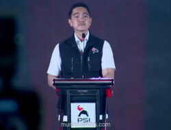 Kaesang Menangis di Panggung Rakernas, Janjikan PSI Akan Jadi Partai Besar