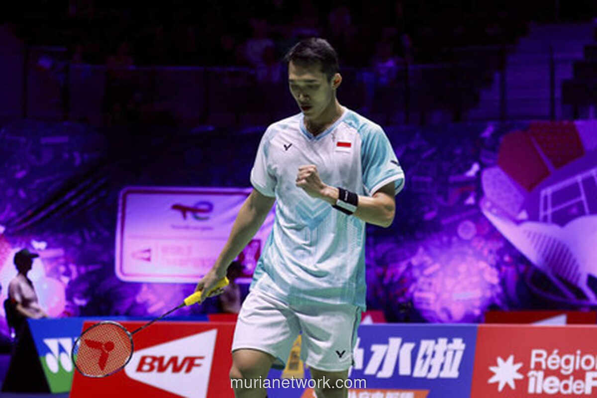 Jonatan Christie Tuntaskan Laga Sengit, Lolos ke 16 Besar Malaysia Open