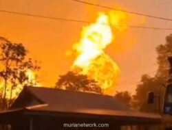 Ledakan Pipa Gas TGI Guncang Dusun Nibul, Api Membubung 15 Meter