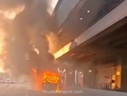 Bus Terbakar di Tol Jatibening, LRT Jabodebek Pastikan Operasional Normal