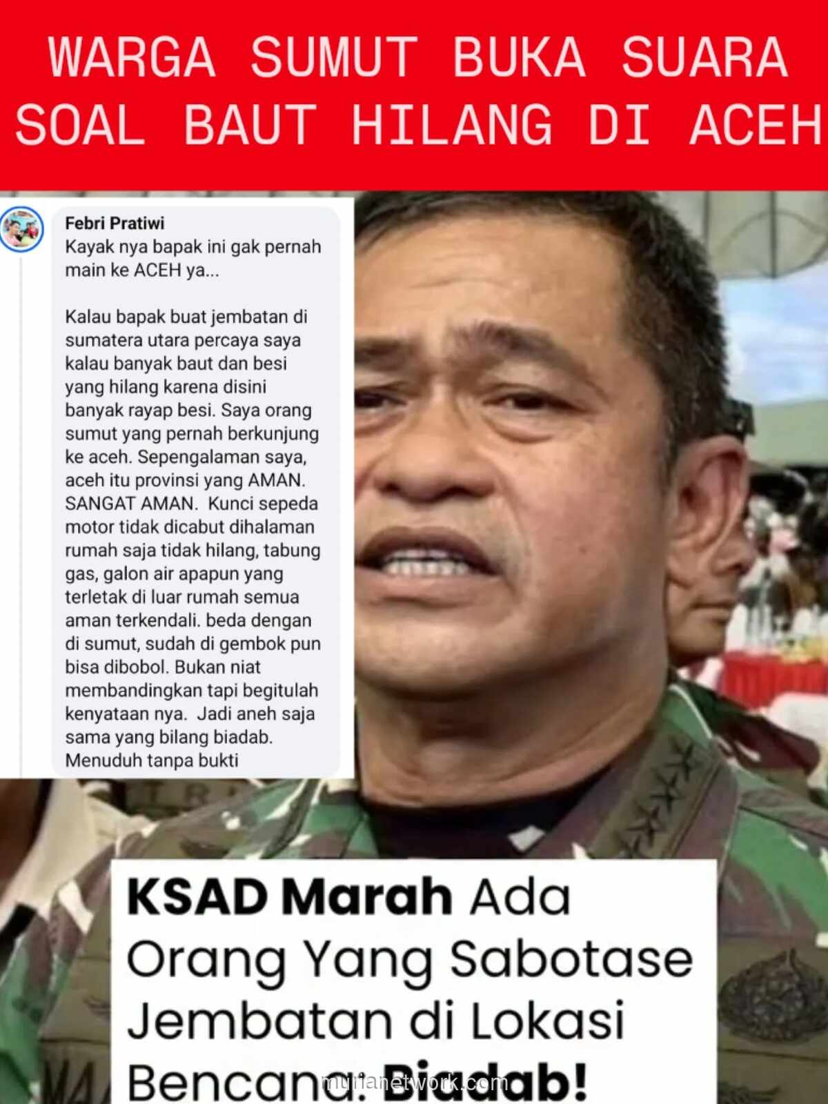 Rayap Besi di Sumut vs Aceh: Warga Ungkap Ironi Keamanan yang Terbalik