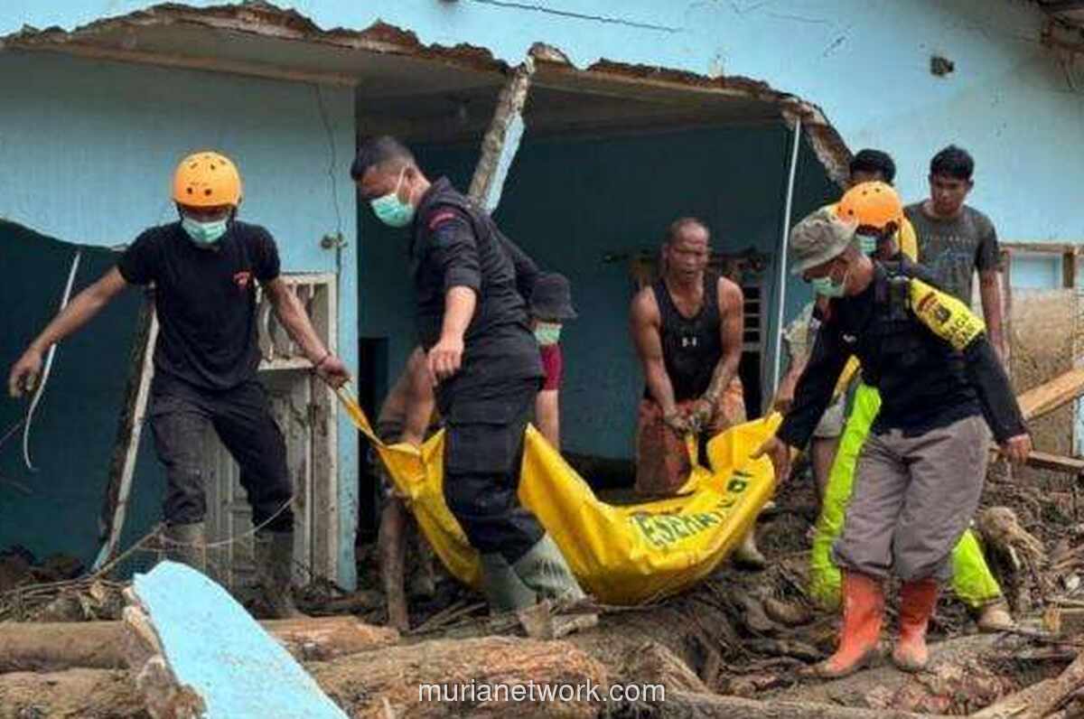 Korban Tewas Bencana Sumatera Tembus 1.177 Jiwa, Daftar Hilang Menyusut