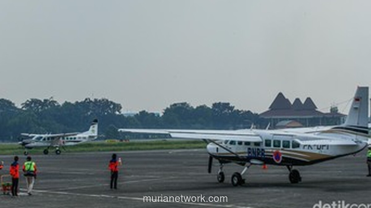 BNPB Tambah Armada Pesawat untuk Tundukkan Hujan Lebat di Jakarta