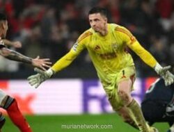 Trubin Cetak Gol Dramatis, Benfica Lolos di Detik Akhir