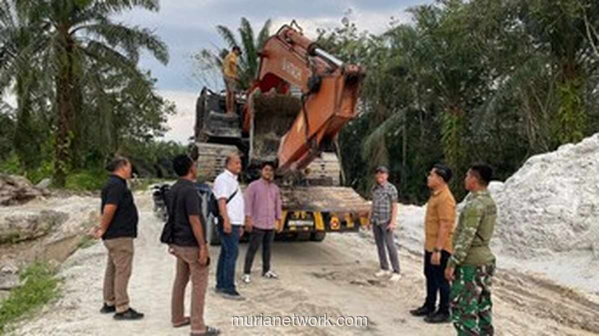 TNI-Polri Gerebek Tambang Liar di Kampar, Dua Pekerja Diamankan