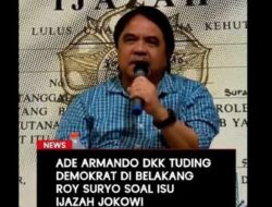 Gesekan PSI-Demokrat Terbuka, Ade Armando Tuding Roy Suryo Dijalankan Partai
