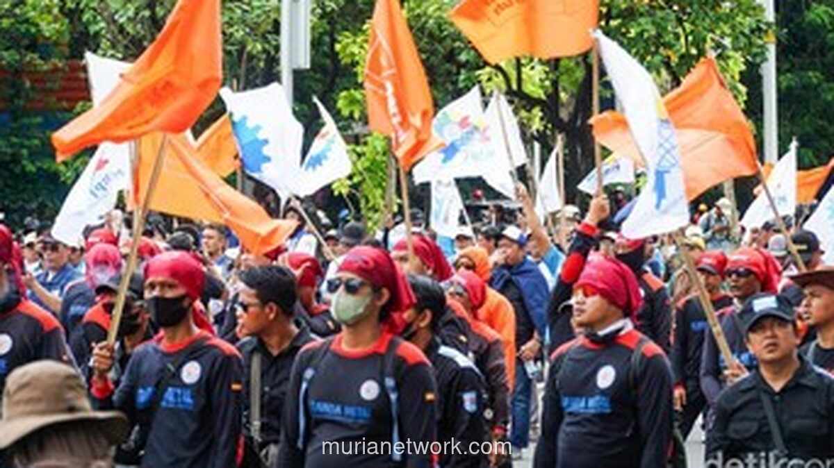 Buruh Jakarta Tuntut UMP Rp 5,89 Juta, Aksi Besar-Besaran Digelar Besok