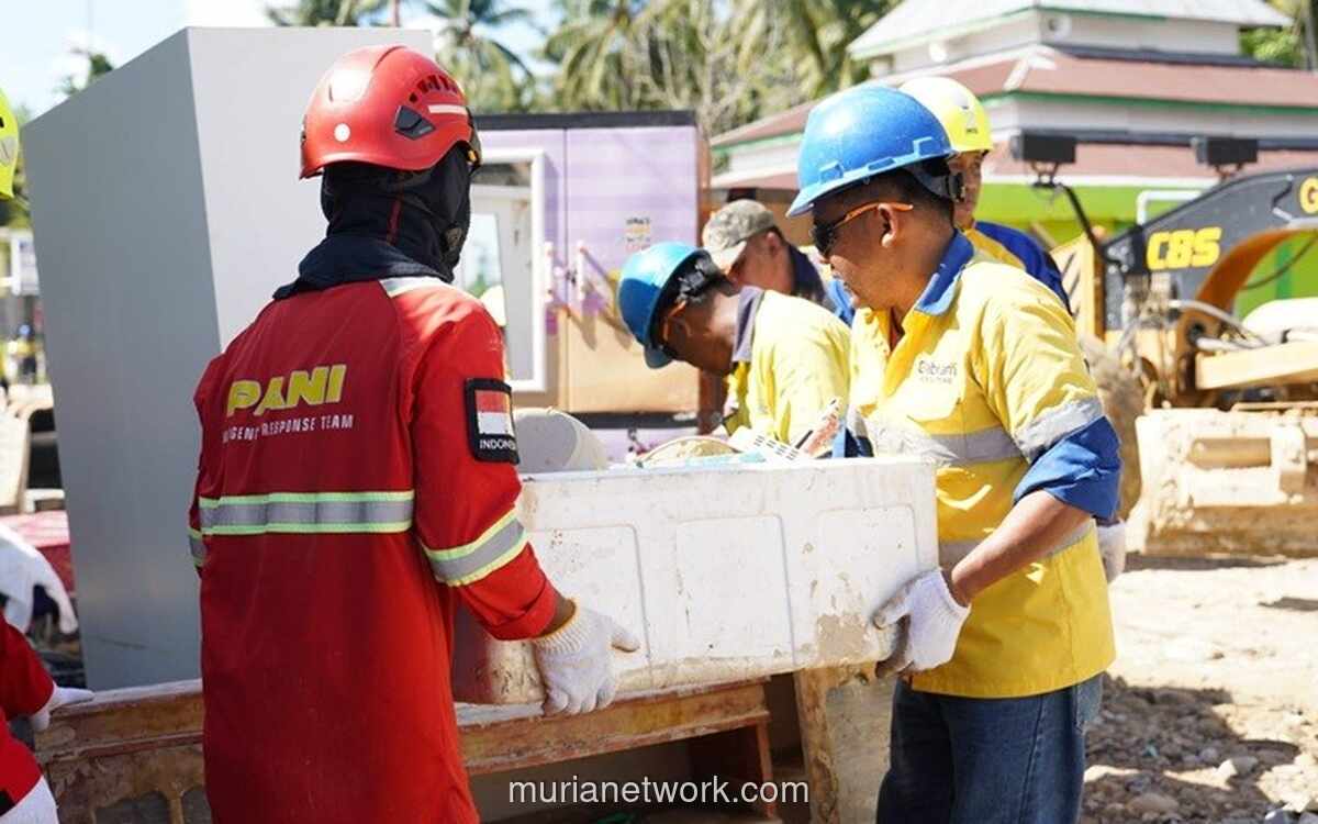 Banjir Pohuwato, Merdeka Gold Bergerak Cepat Bantu Warga