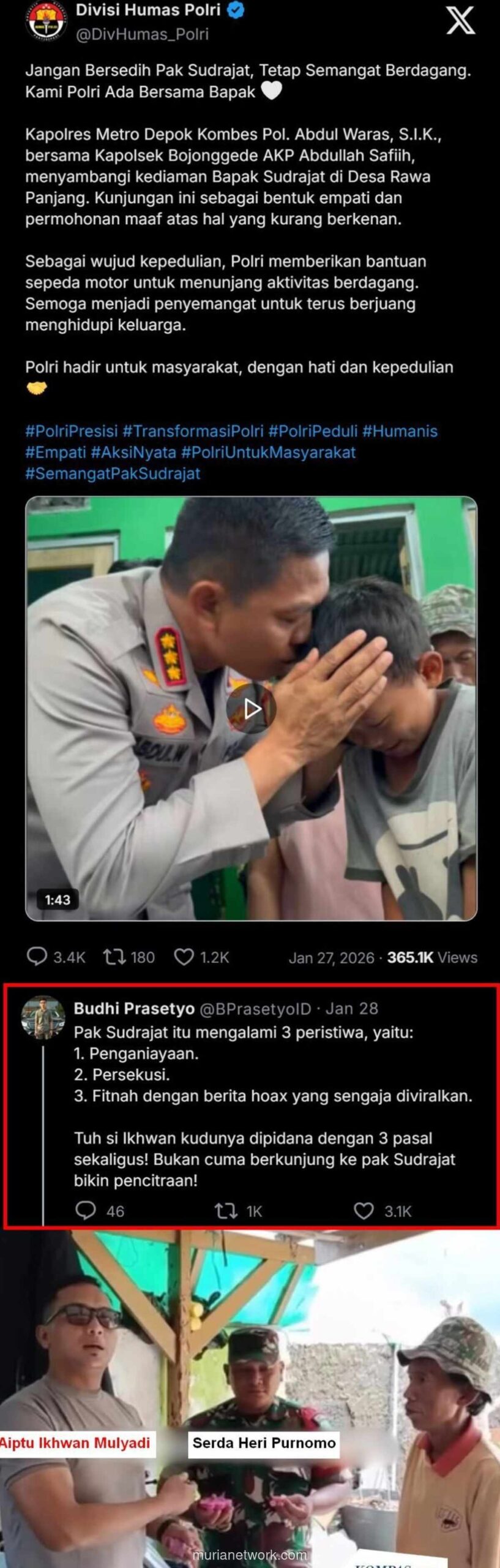 Penjual Es Kue Dianiaya Aparat, Tuduhan Berbahaya Ternyata Hoaks