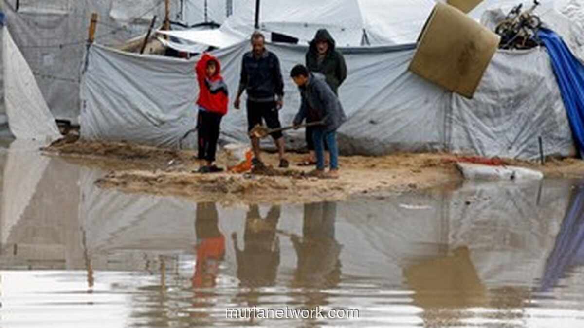 Hujan Deras dan Cuaca Ekstrem Tewaskan Enam Warga Gaza, Termasuk Bayi