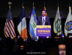 Malam Pergantian Tahun, Mamdani Resmi Pimpin New York dari Stasiun Bawah Tanah