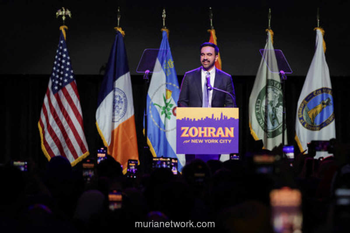 Malam Pergantian Tahun, Mamdani Resmi Pimpin New York dari Stasiun Bawah Tanah