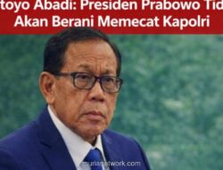 Analis: Prabowo Diperkirakan Takut Pecat Kapolri, Ini Pemicunya