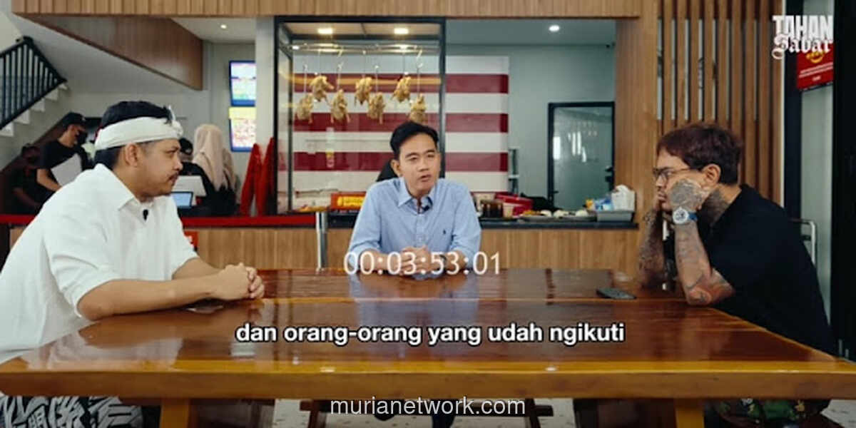 Gibran Santai Disindir Pandji, Malah Apresiasi Mens Rea yang Tembus Puncak Netflix