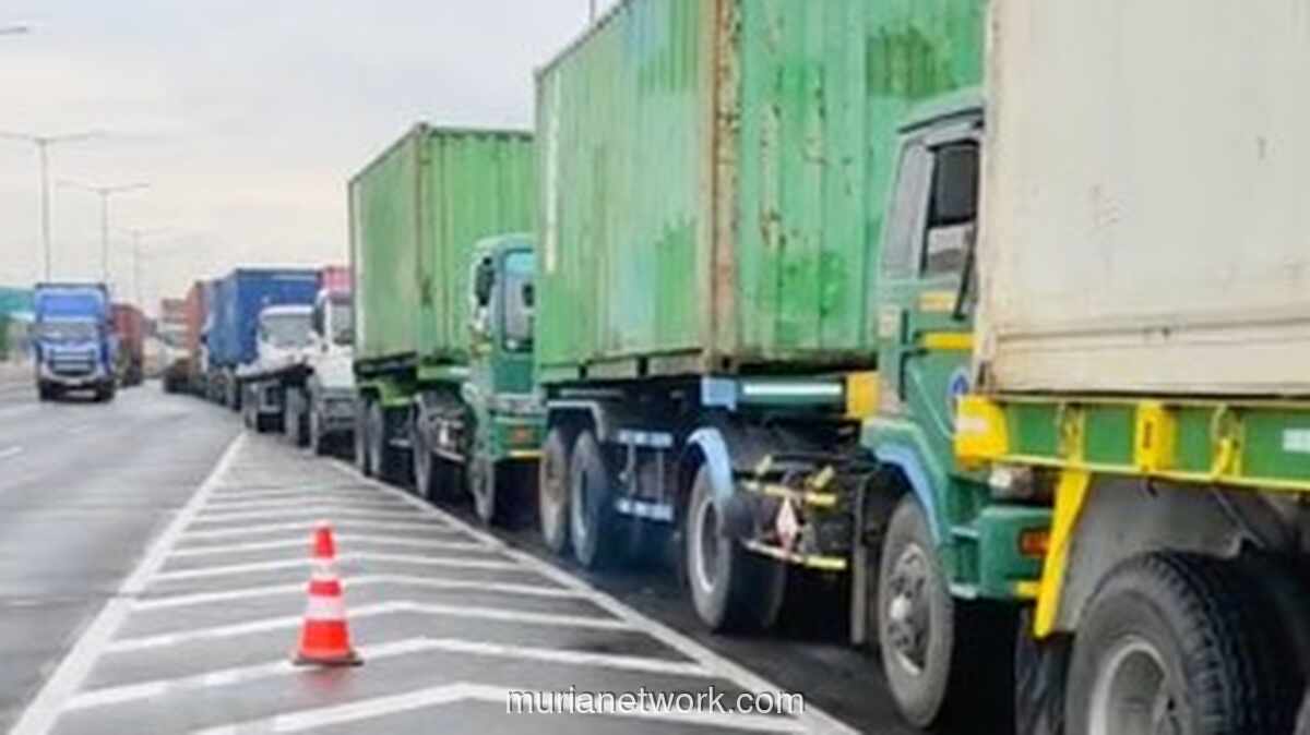 Ritual Macet Truk Kontainer Kembali Paralyze Jakarta Utara