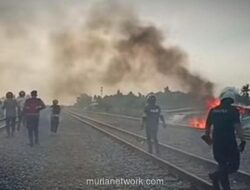 Polisi Gerebek Barak Narkoba di Pinggir Rel, Pelaku Lempar Batu dan Tembak dengan Senapan Angin
