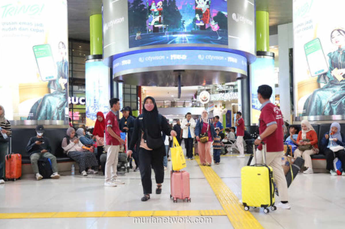 KAI Catat Rekor 27 Juta Penumpang di Musim Libur Nataru