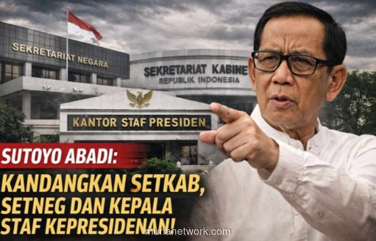 Sutoyo Abadi: Presiden Terkurung, Staf Strategis Didesak Mundur