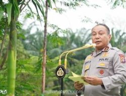 Kicauan Burung Mestakung Warnai Peresmian Lumbung Pangan Kapolda Riau